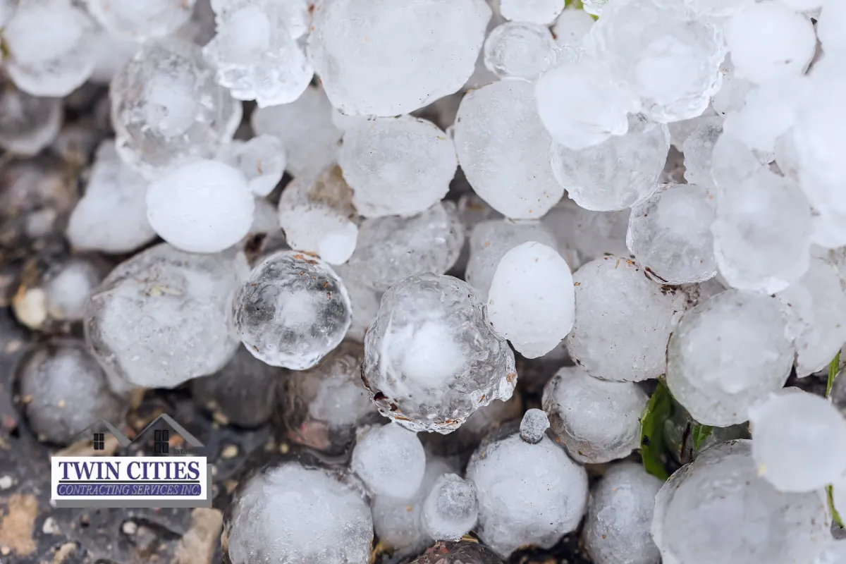 How a Bloomington Roof Actually Absorbs Hail Impact